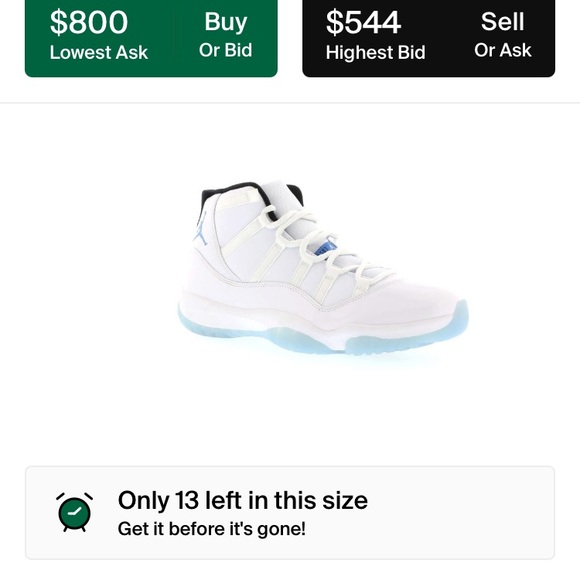 Jordan 11 legend blue size 12 - Picture 2 of 6